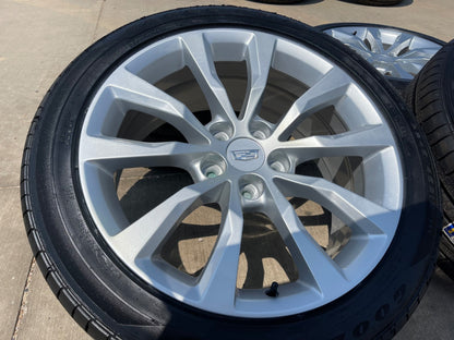 19" Cadillac XTS CT5 CT6 Platinum OEM 4729 wheels rims SET GOODYEAR
