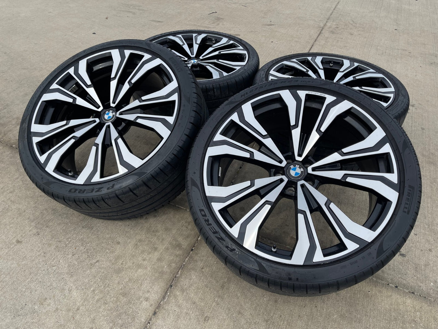 23" BMW X7M X5 X6 X7 OEM Series wheels rims 86675 tires 2022 2023 2024 2025 2026