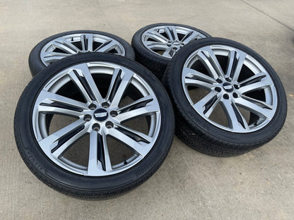 24" Cadillac Escalade V OEM wheels rims SET BRIDGESTONE GREAT DEAL