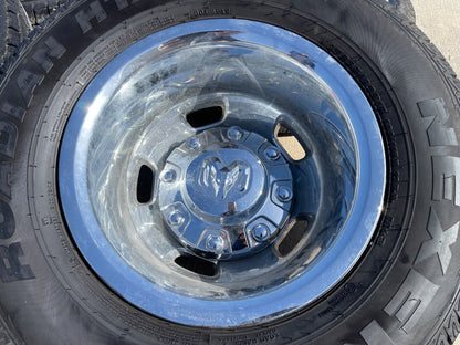 17" Dodge Ram 3500 Dually Laramie 8x200 wheels rims 2703 2704 OEM DISCOUNTED