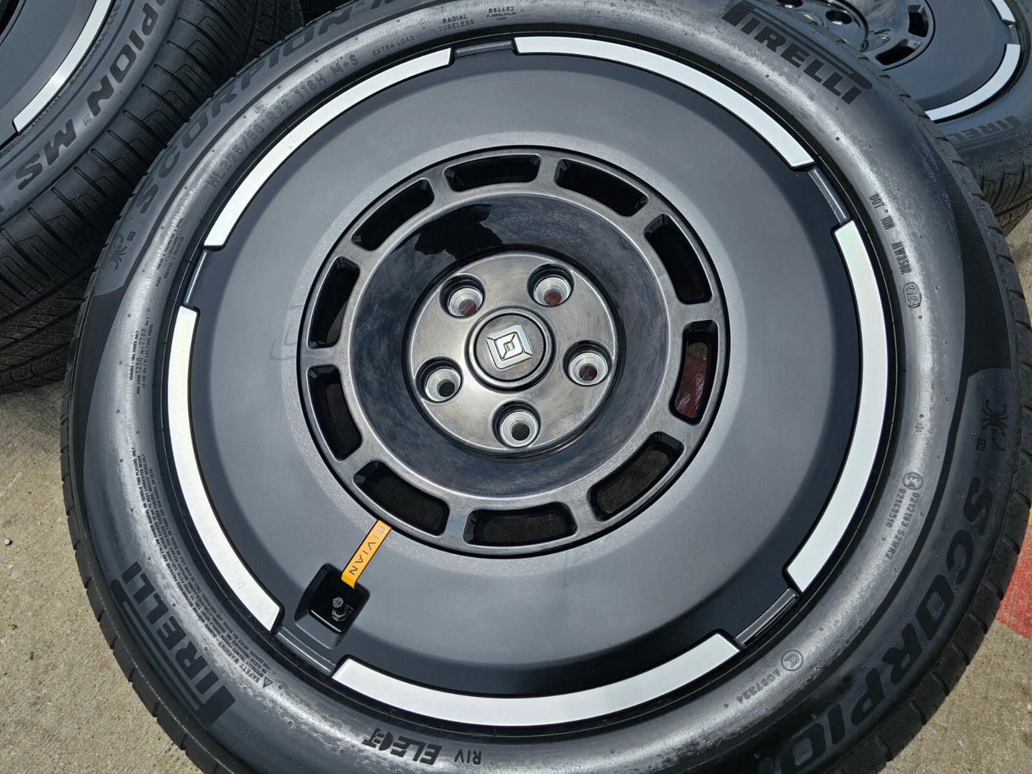 22" Rivian R1T R1S OEM wheels rims tires 2022 2023 2024 2025 2026 NEW