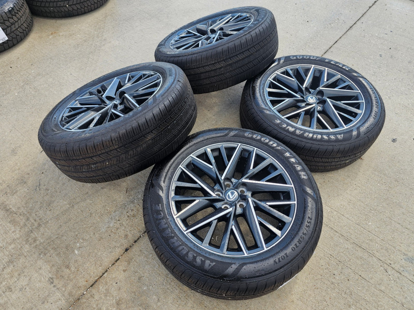 20" Lexus TX350 OEM 10574 wheels rims LS500H LS500 Grand Highlander SET NEW