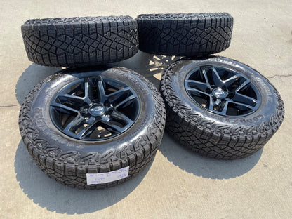 18" Chevy Silverado ZR2 Tahoe TRAIL BOSS GMC OEM 5911 wheels rims GOODYEAR M/T
