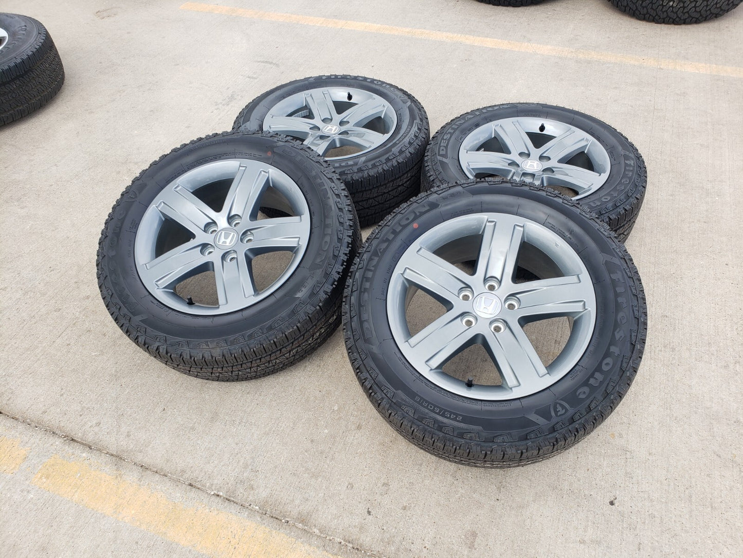 18" Honda Ridgeline Pilot Acura MDX OEM wheels rims 63655 GRAY NEW