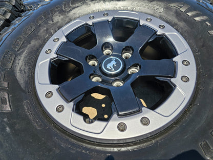 17" Ford Bronco HERITAGE OEM 10386 wheels rims BEADLOCK 2024 2025 2026 NEW 37"
