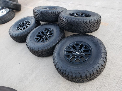 17" Ford F-150 Raptor Bronco OEM rims wheels BFG 10461 tires 2025 2026 BFG NEW