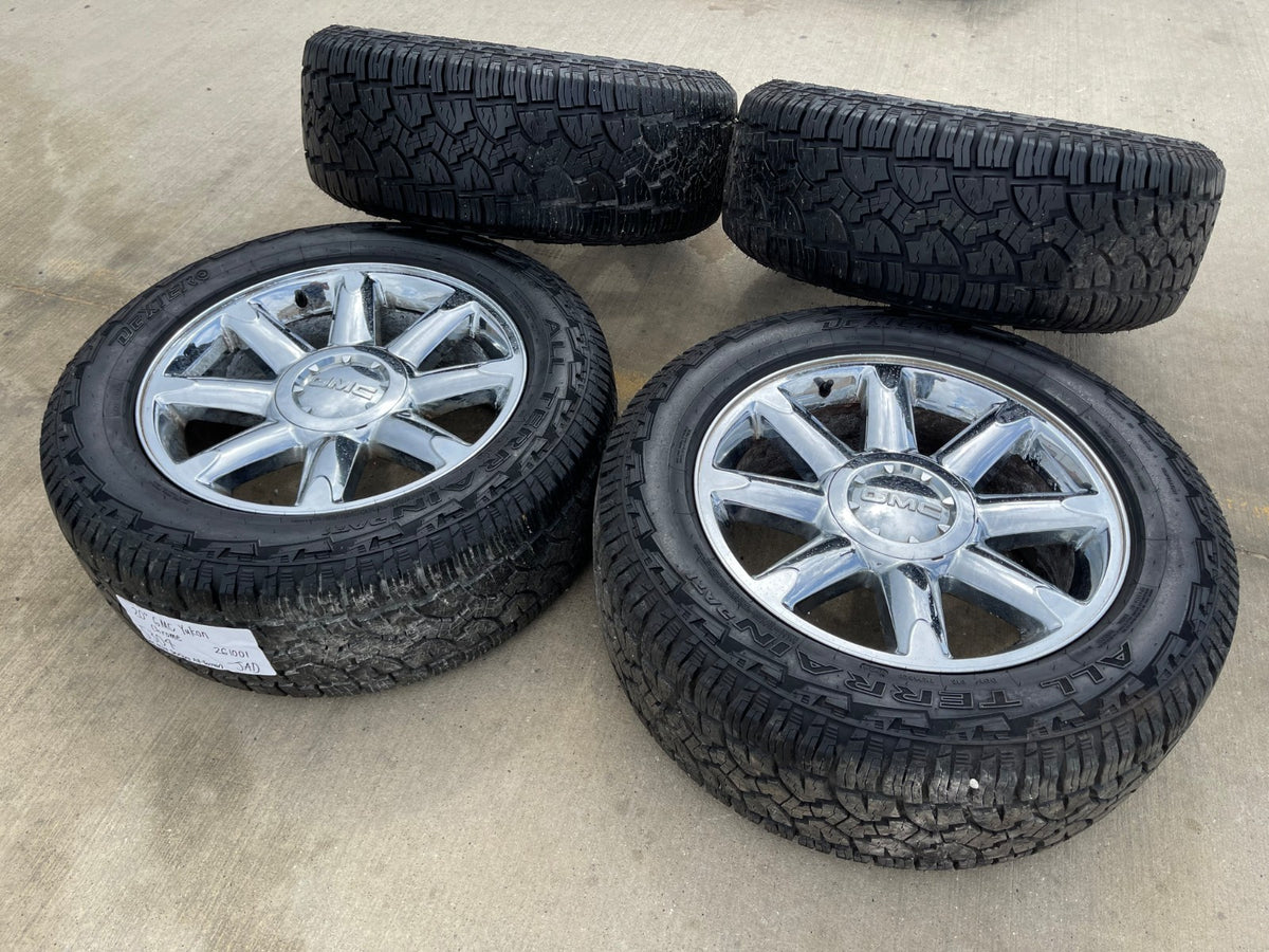 20" GMC Sierra DENALI Canyon Chevy Silverado OEM 5304 wheels rims SET