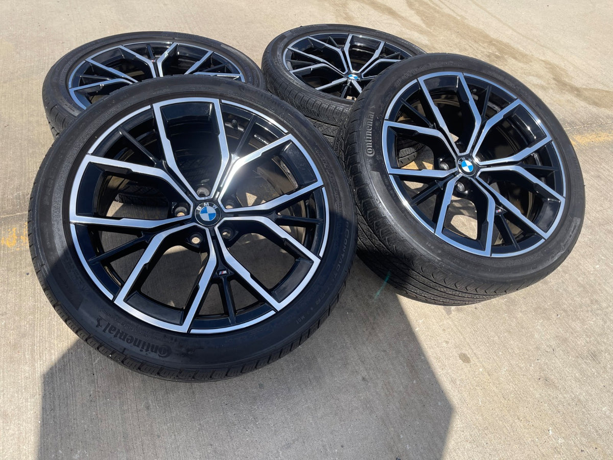 19" BMW 530i 540i 4 5 6 7 OEM 86165 Series wheels rims 2022 2023 2024 2025 SET