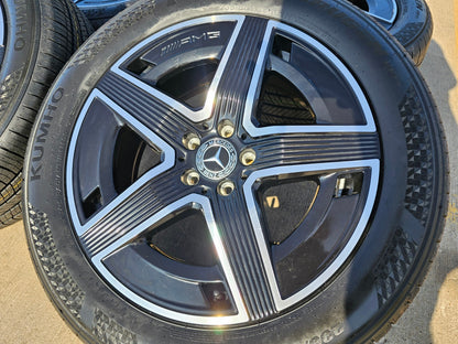 19" Mercedes GLC300 AMG C E S Class OEM 85911 85912 wheels rims tires NEW
