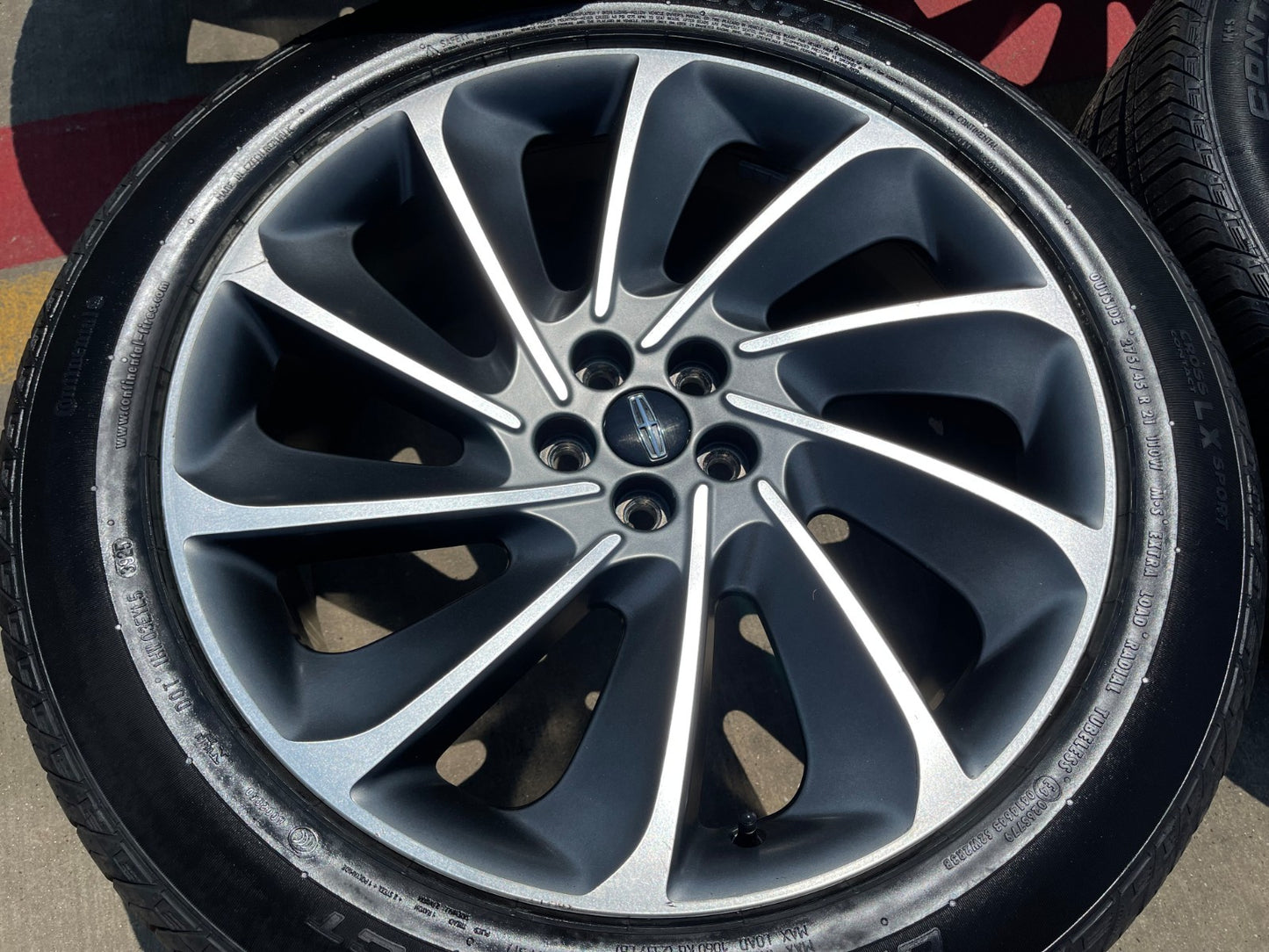 21" Lincoln Nautilus MKX Continental MKC rims wheels OEM 10218 Edge SET