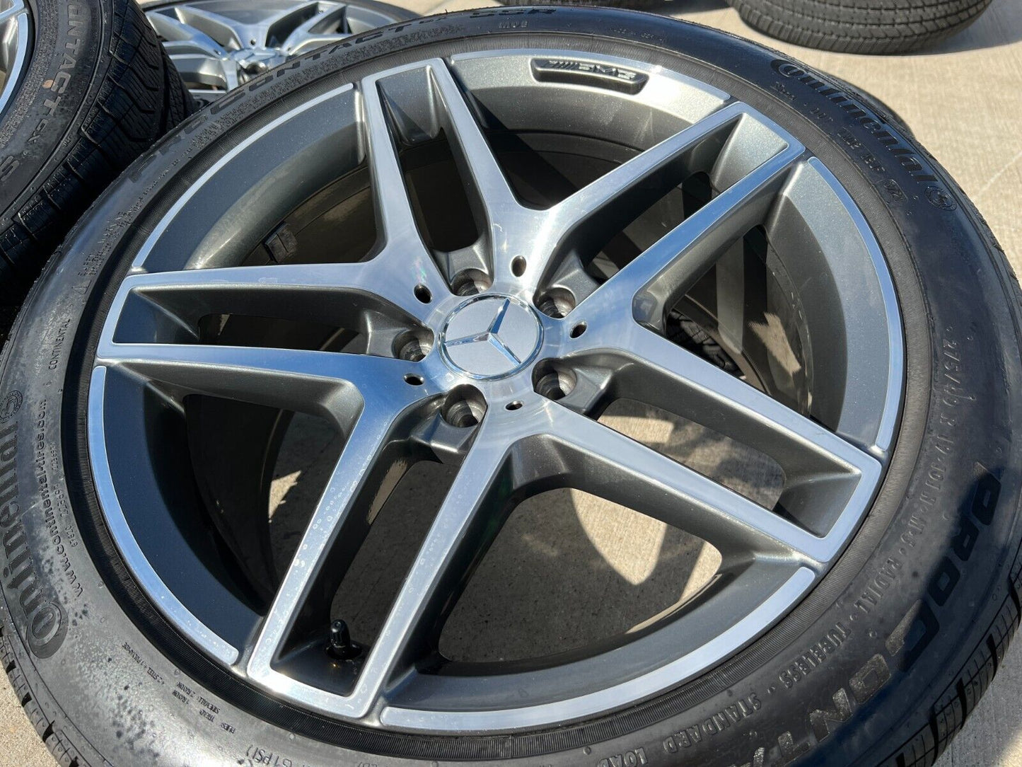 19" Mercedes S550 AMG S400 S600 OEM 85350 85348 tires 2020 2021 2022 2023 2024