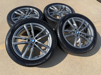 19" BMW X1 X2 X3 X4 OEM 86350 Series 698M SET wheels rims tires