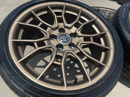 19" Toyota Camry OEM TRD Bronze wheels rims 75246 Avalon Lexus tires
