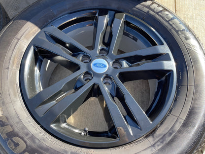 18" Ford Taurus Explorer OEM 10266 rims wheels 2022 2023 2024 2025 2026 YOKOHAMA