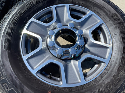 18" Ford F-250 F-350 Lariat FX-4 OEM wheels 10480 10298 tires BRIDGESTONE SET