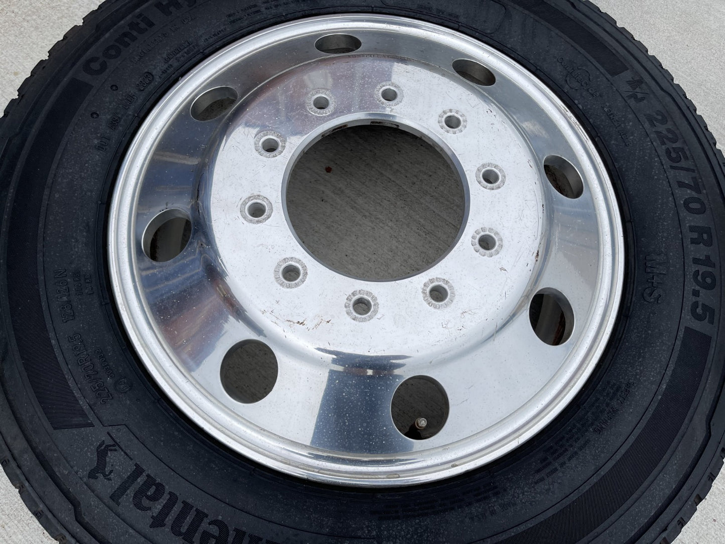 19.5" Ford F-450 Dually F-550 rim wheel RAM OEM FRONT 10x225 2024 2025 2026
