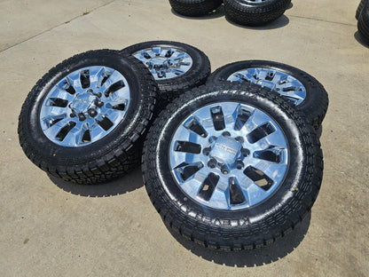 20" GMC Sierra DENALI Chevy Silverado 2500 3500 OEM 5960 5947 wheels rims SET