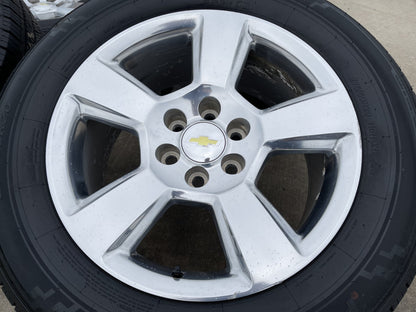 20" Chevy Silverado 1500 Tahoe Suburban OEM 5652 wheels rims SET