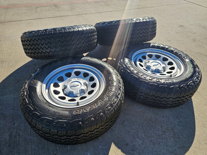 17" Chevy Colorado OEM wheels rims Silverado 8130 Canyon 2025 2026 NEW GOODYEAR