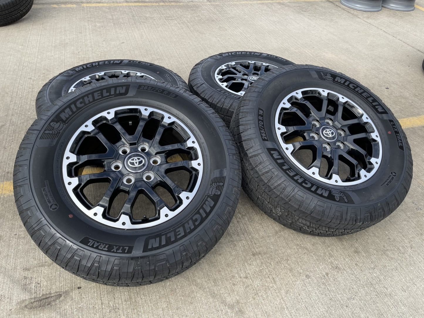 18" Toyota Tundra TRD OEM black wheels rims 75273 Sequoia 2024 2025 2026