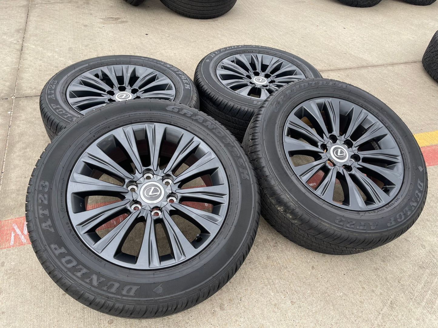 19" Lexus GX460 GX470 Tacoma 4Runner OEM 74388 wheels rims 2022 2023 2024