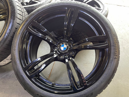 20" BMW M6 M5 OEM 71577 71578 wheels rims 5x120 Style 343 CONTINENTAL NEW