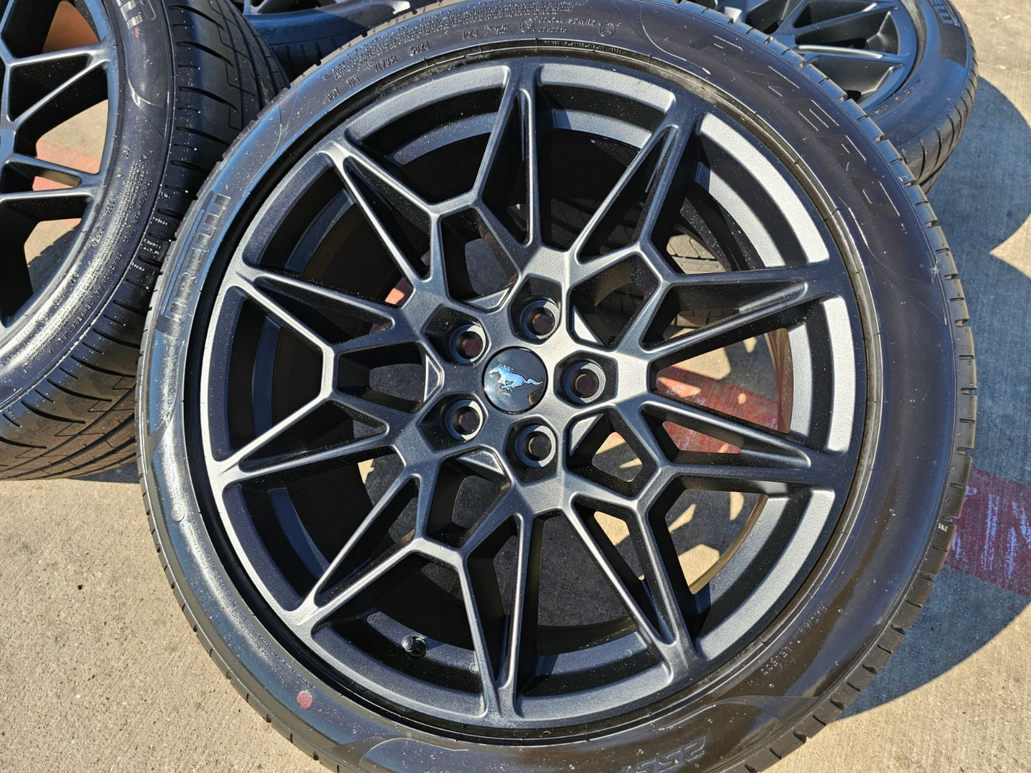 19" Ford Mustang GT Track Pack OEM 10600 10603 wheels rims 2025 2026 NEW
