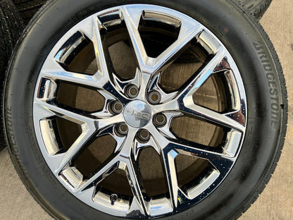 22" GMC Yukon Sierra DENALI OEM 14078 wheels rims CHROME 2023 2024 2025 2026 NEW