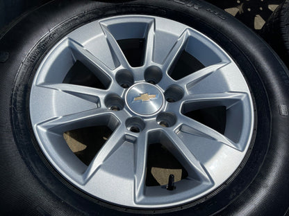 17" Chevy Silverado OEM wheels rims 5908 Colorado GMC Canyon 2024 2025 2026 SET
