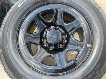 17" Chevy Tahoe PPV OEM Police Package 8111 SET wheels rims tires