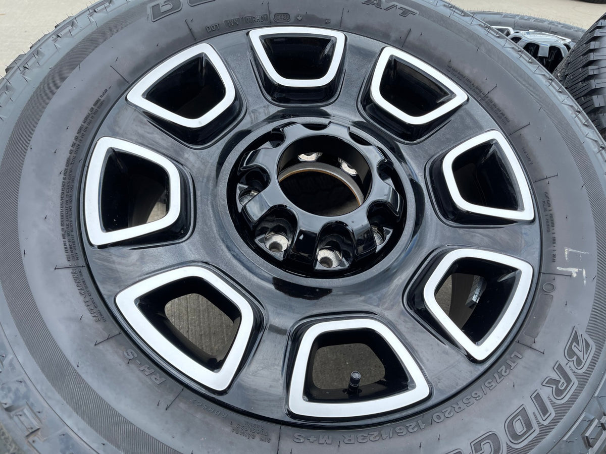 20" Ford F-250 F-350 OEM Lariat Platinum wheels rims 10486 SET BRIDGESTONE NEW