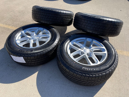 18" Jeep Grand Cherokee L OEM wheels rims 9286 Durango 2024 2025 2026 MICHELIN