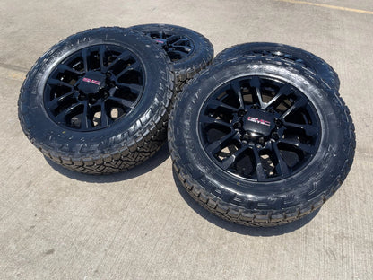 20" GMC AT4 Chevy Silverado Trail Boss 2500 87847207 OEM wheels rims NEW NITTO