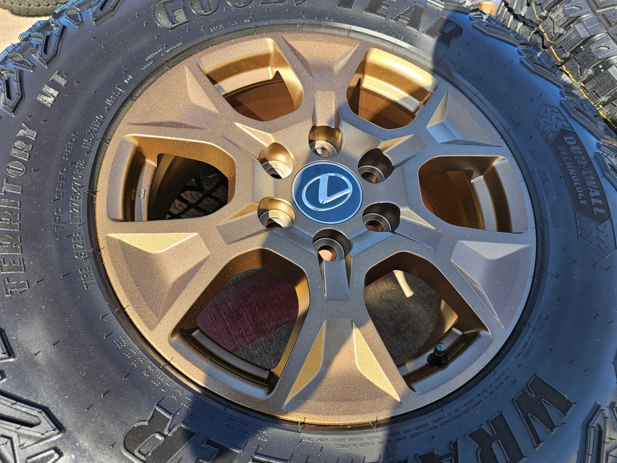18" Lexus GX550 OEM wheels rims BRONZE Toyota Land Cruiser Tundra Sequoia NEW