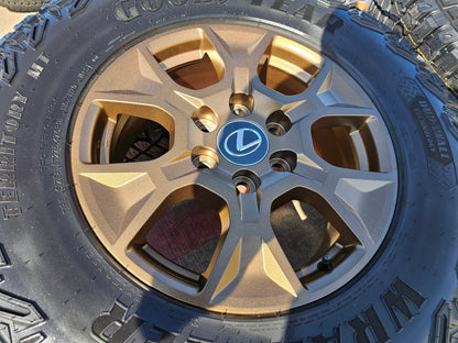 18" Lexus GX550 OEM wheels rims BRONZE Toyota Land Cruiser Tundra Sequoia NEW