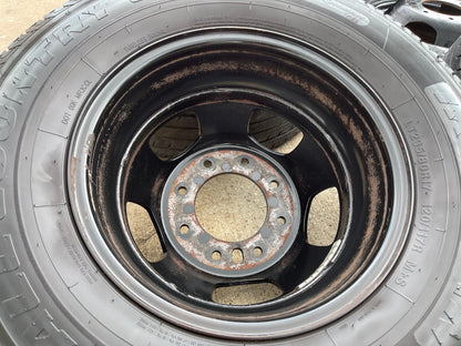 17" Dodge Ram 3500 Dually Laramie 8x200 wheels rims 2703 2704 OEM IRONMAN