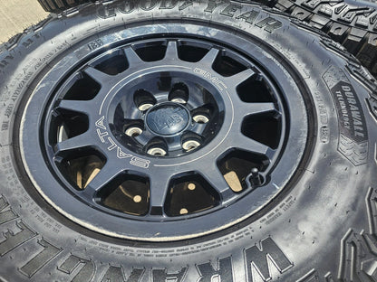 18" AEV SALTA GMC Sierra AT4X Chevy Silverado OEM rims wheels GOODYEAR