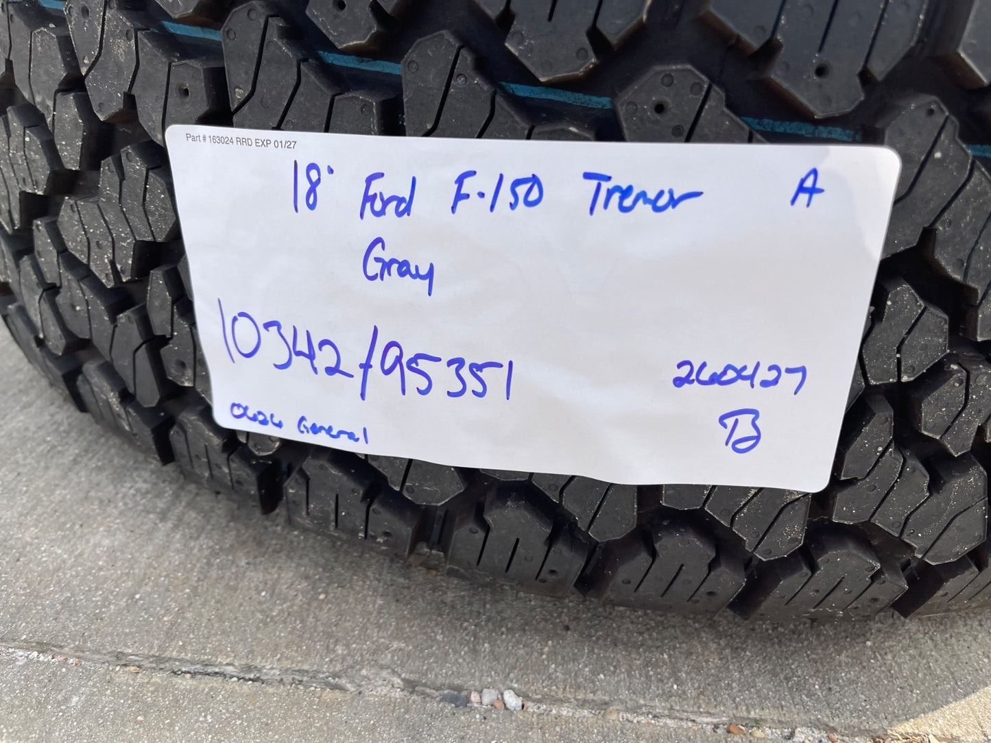 18" Ford F-150 TREMOR OEM rims wheels 10342 95351 Expedition 2025 2026 2027 NEW