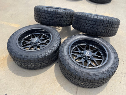 20x9 Steel Off-Road Revolt Ram 1500 Wrangler Gladiator rims wheels 5x127 5x139