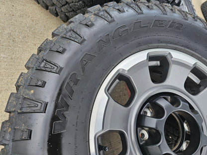 18" Ford F-250 F-350 OEM TREMOR 10482 rims wheels tires 35" GOODYEAR DURATRAC