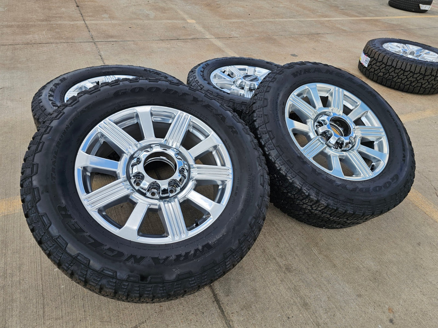 20" Ford F-250 F-350 Platinum OEM 10153 rims wheels 2020 2022 2025 2026 NICE