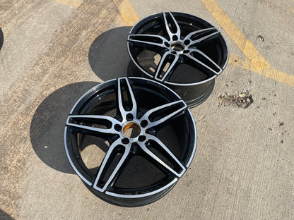 (1) 19" Mercedes C300 AMG OEM 85541 C63 Spare 2017 2018 2019 2020 2021 2022 2023