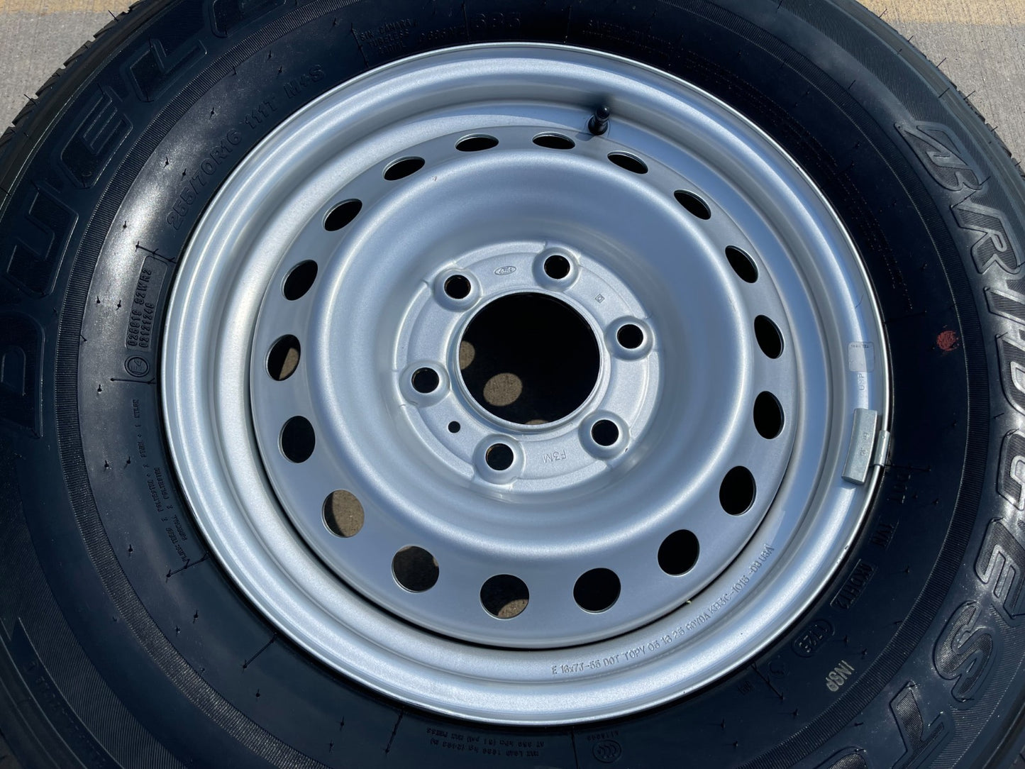 16" Ford Bronco steel wheel rim tire 10226 Ranger 2023 2024 2025 2026 2027 NEW