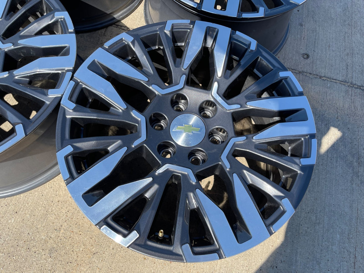 20" Chevy Silverado Z71 GMC Sierra Canyon OEM wheels rims 2025 2026 2027 NEW