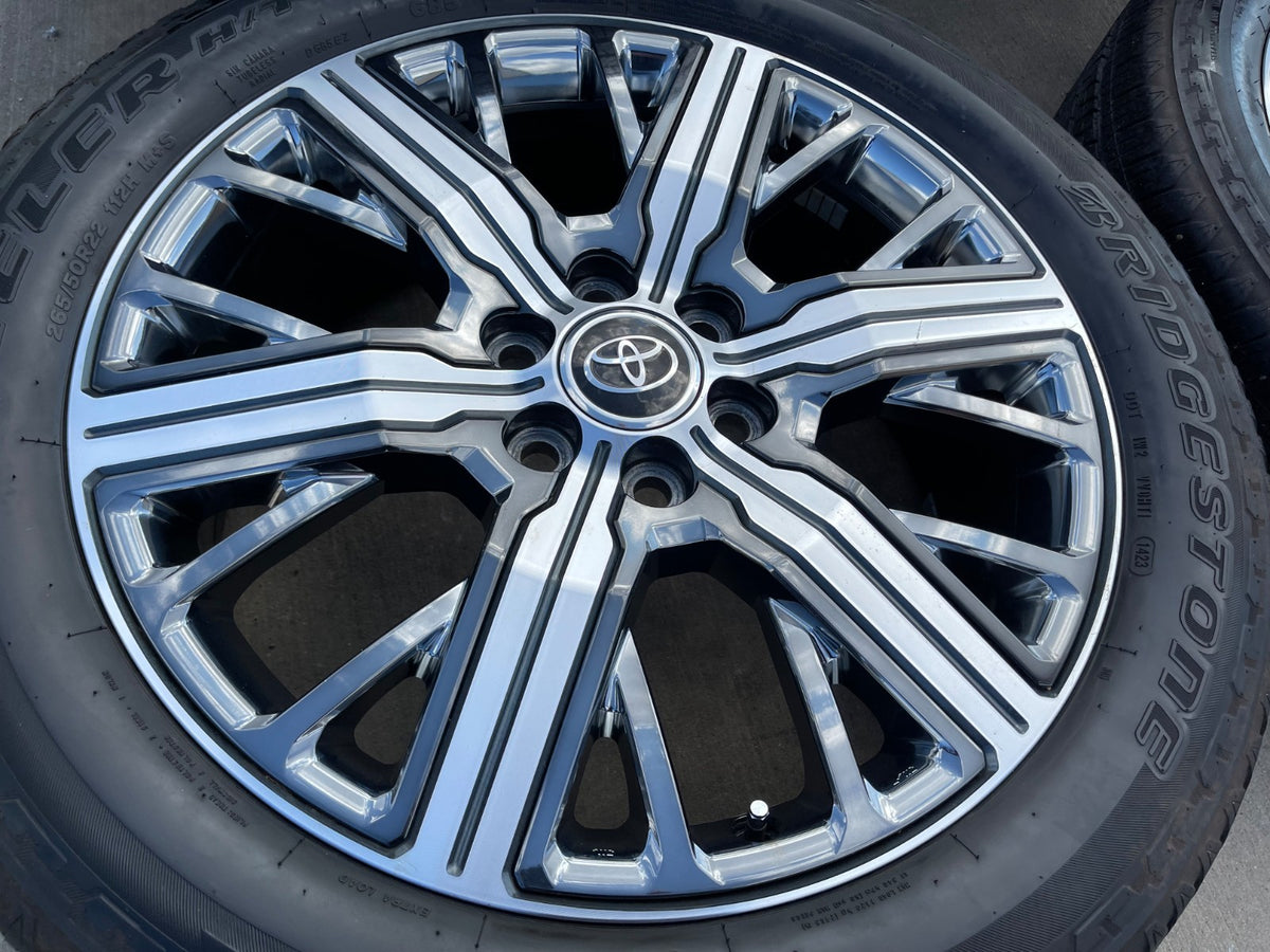 22" Toyota Tundra Sequoia OEM wheels rims 75282 Land Cruiser GX550 SET