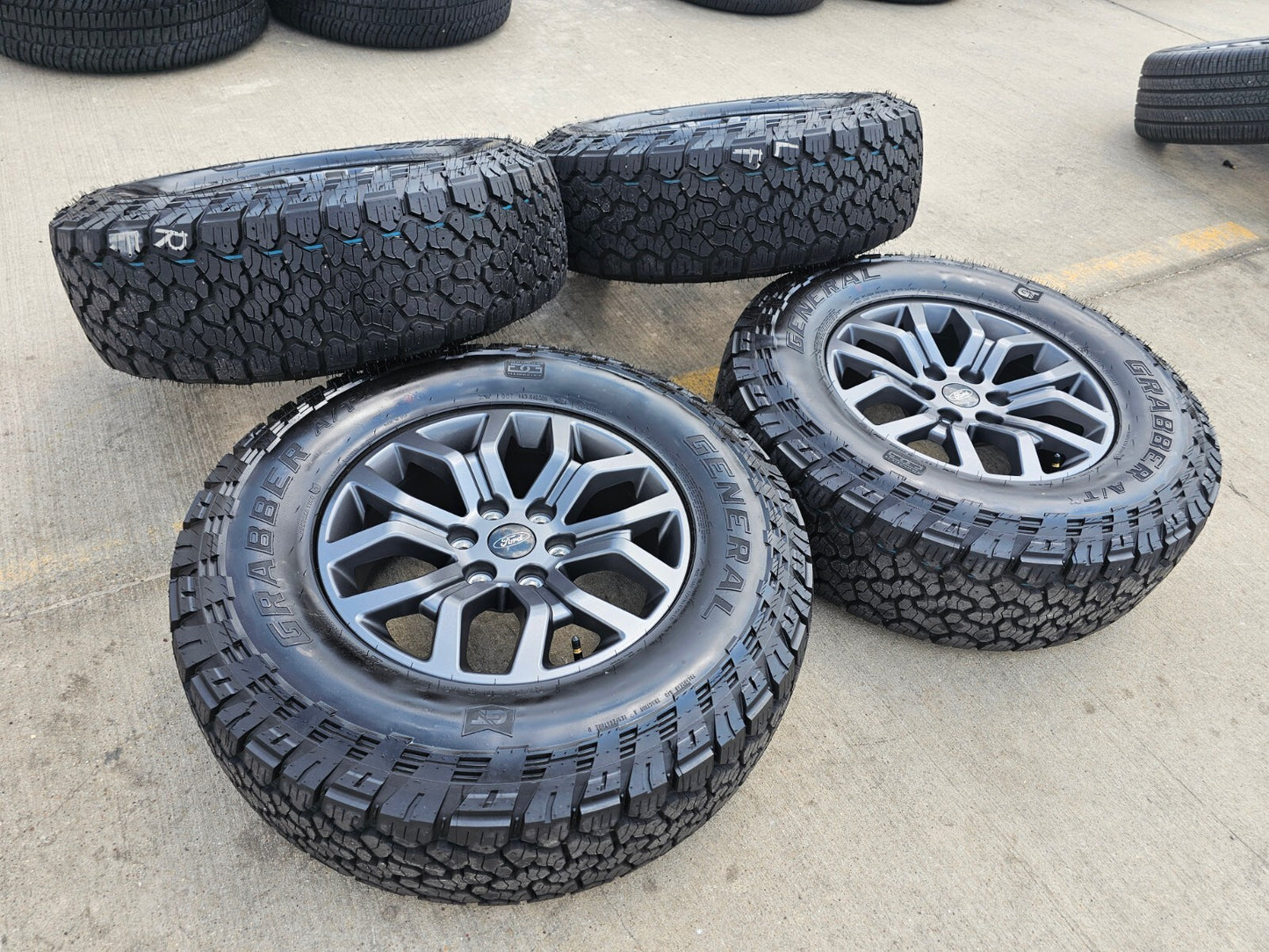 18" Ford F-150 TREMOR OEM rims wheels 10342 TIMBERLINE Expedition 2025 2026 NEW