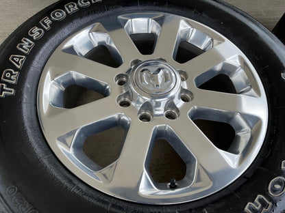 20" Dodge Ram 2500 3500 LARAMIE OEM 2700 wheels rims A/T tires 2024 2025 NEW