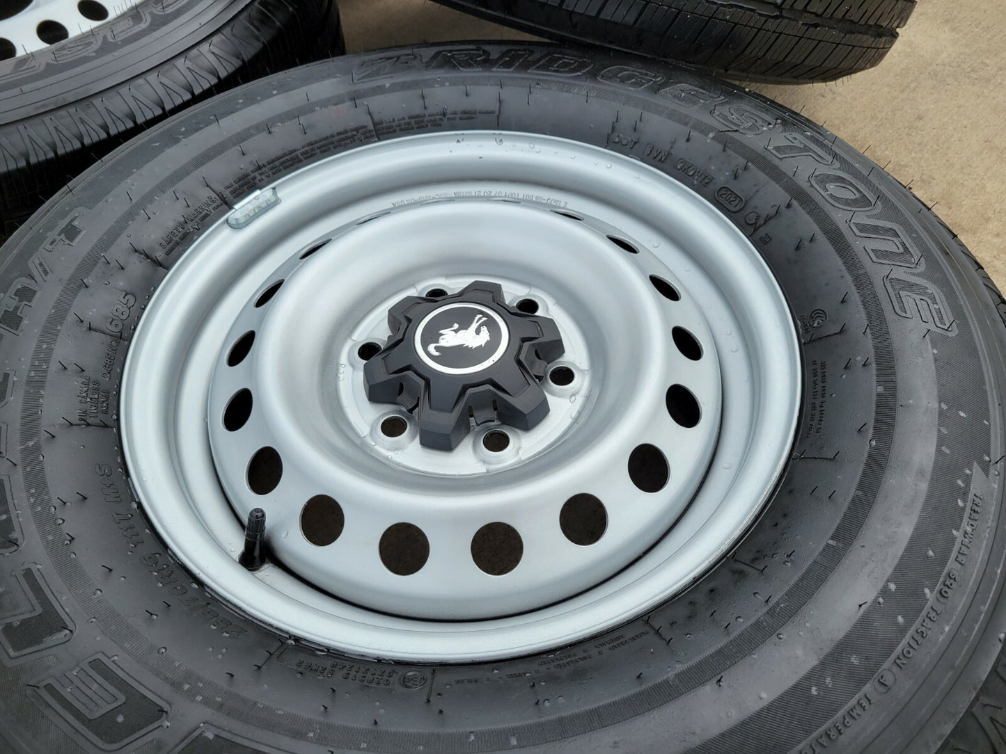 16" Ford Bronco steel wheels rims tires 10226 Ranger 2022 2023 2024 2025 NEW