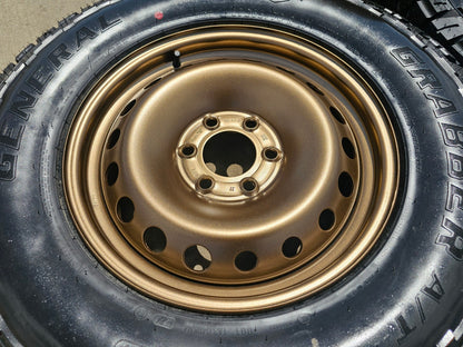 (5) 17" INEOS Grenadier OEM BRONZE wheels rims tires 2023 2024 2025 2026 NEW