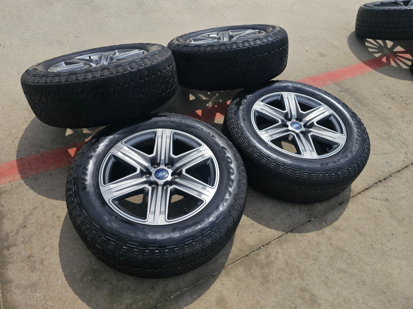 20" Ford F-150 FX-4 Expedition OEM 10172 wheels rims tires SET GOODYEAR